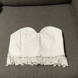 NWOT cute strapless top!
